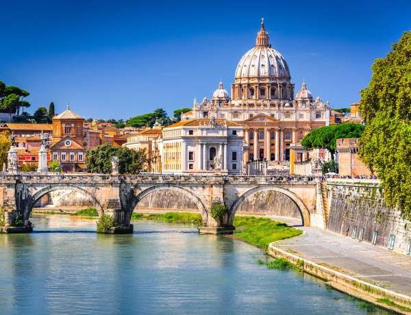 Que voir à Rome ? - Vue depuis un pont
