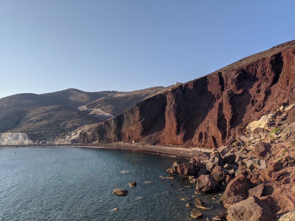 Red beach, Santorin