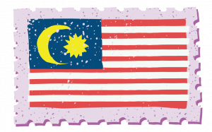 Drapeau de la Malaisie