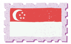 Drapeau de Singapour
