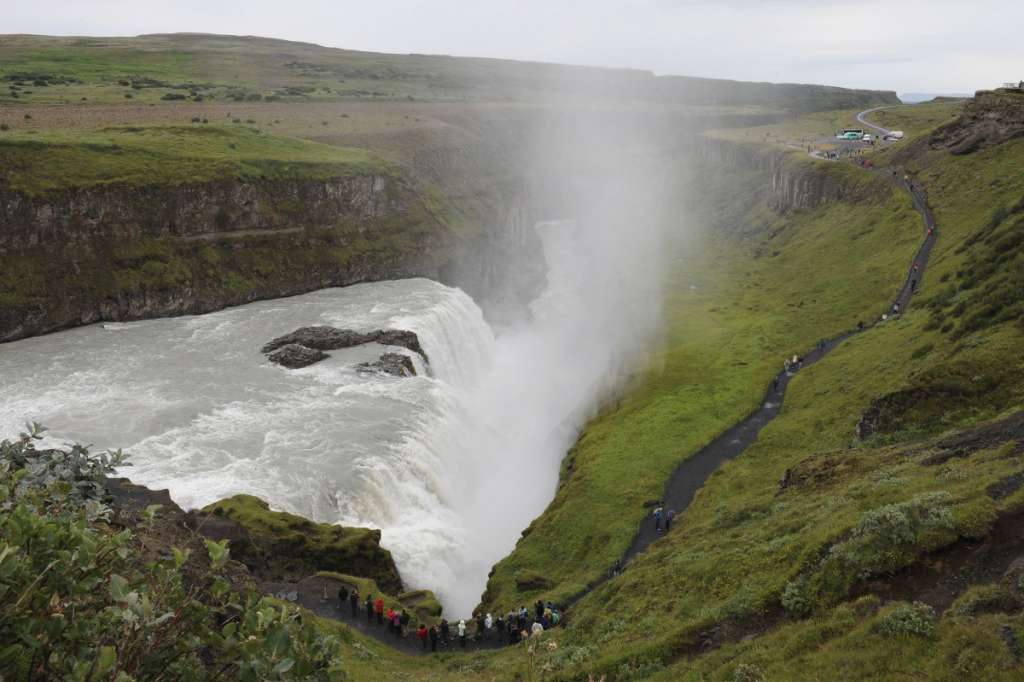 Chute d'eau en Islande