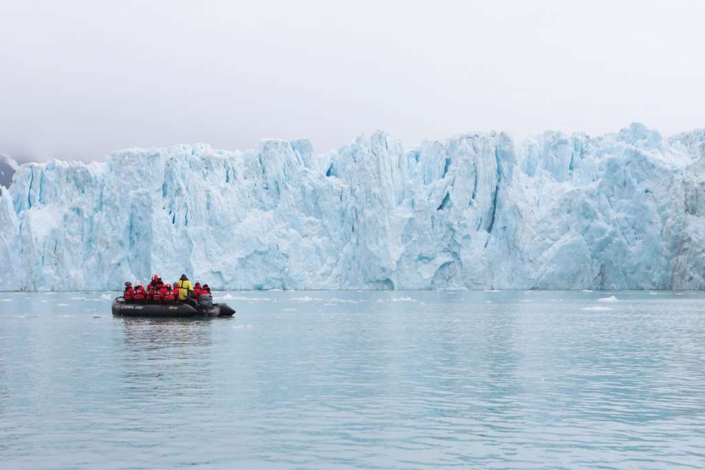 Glacier islandais, croisière en Islande