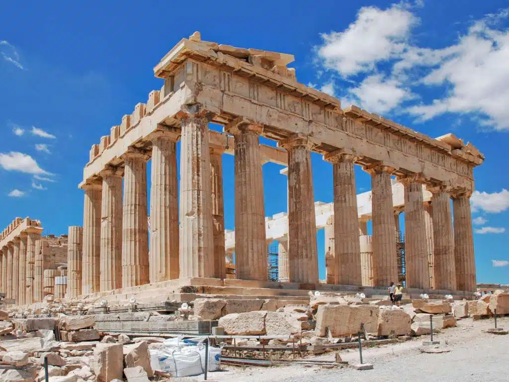 Photo du Parthénon d'Athènes