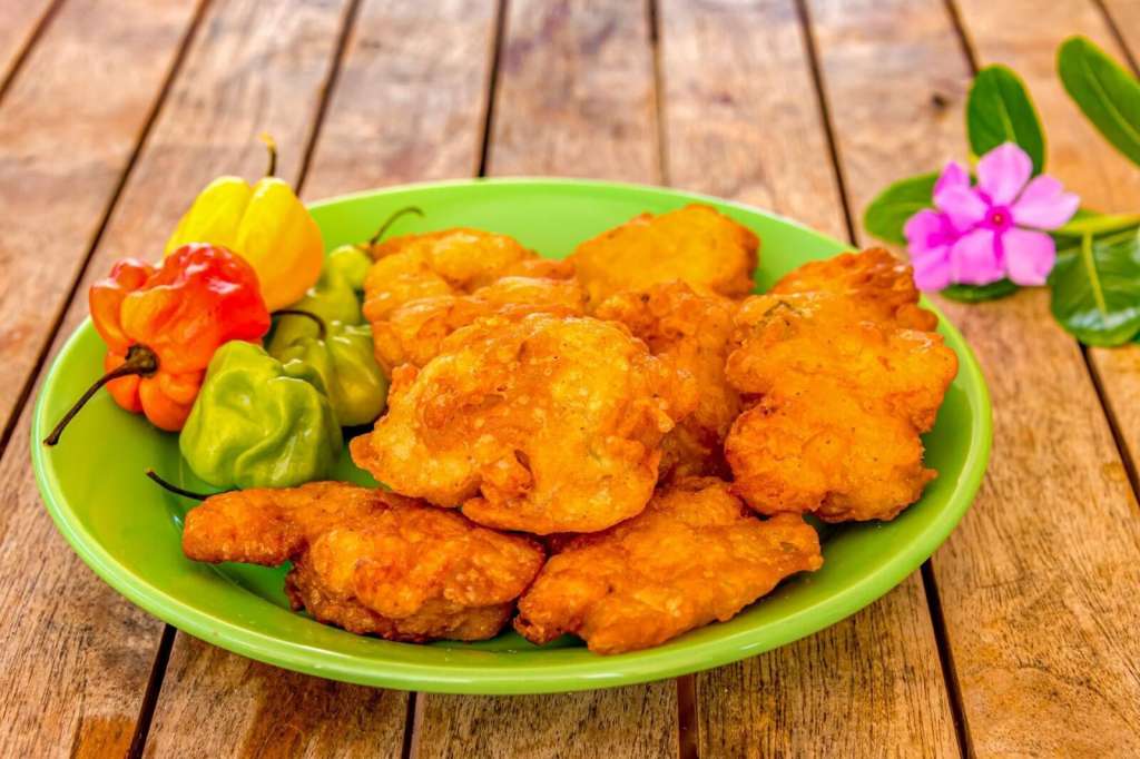 cuisine creole, accras de morue