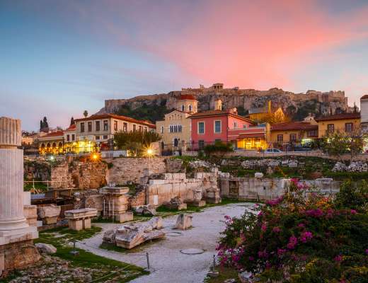 Visiter Athènes sans voiture : le quartier de Monastiraki