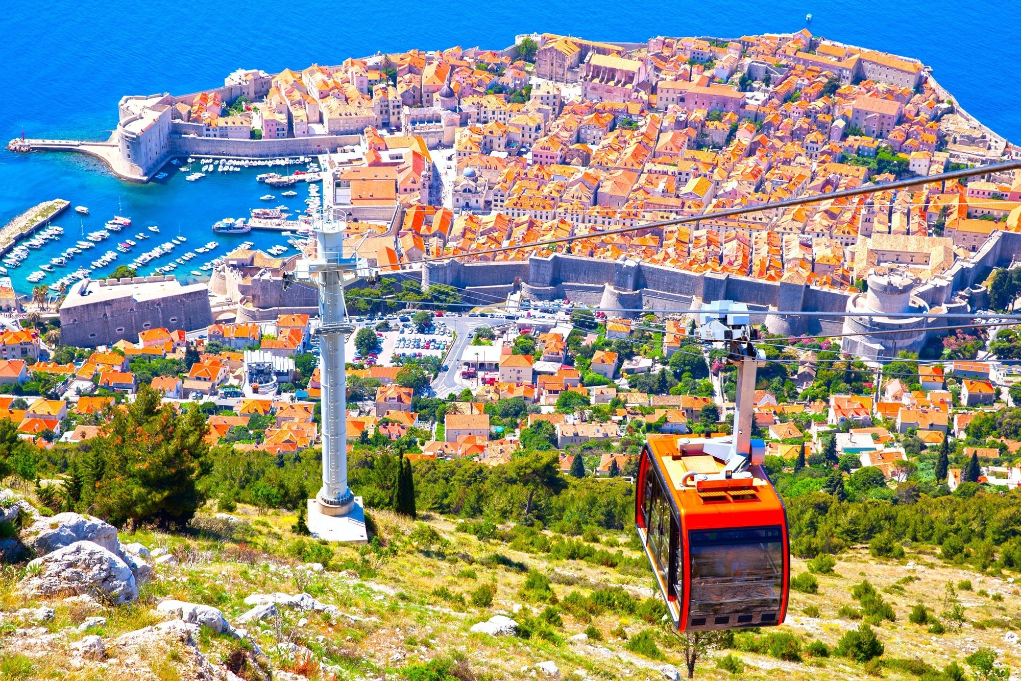 Visiter Dubrovnik sans voiture : Prenez un peu de hauteur avec le funiculaire