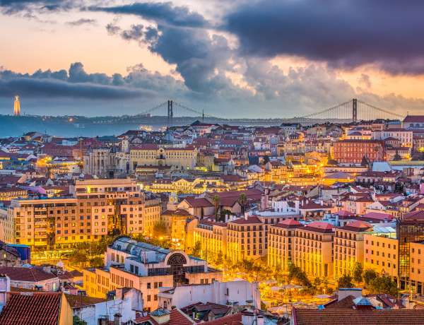 Visiter Lisbonne en 3 jours : vue sur la ville depuis le chateau saint georges