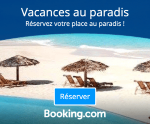 Bannière Booking