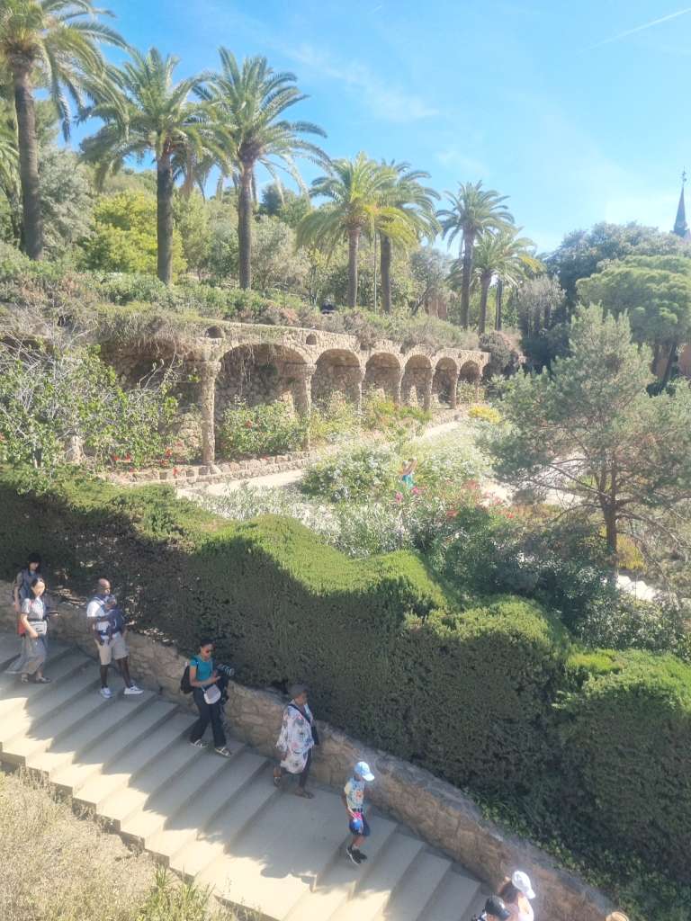 parc guell, barcelone