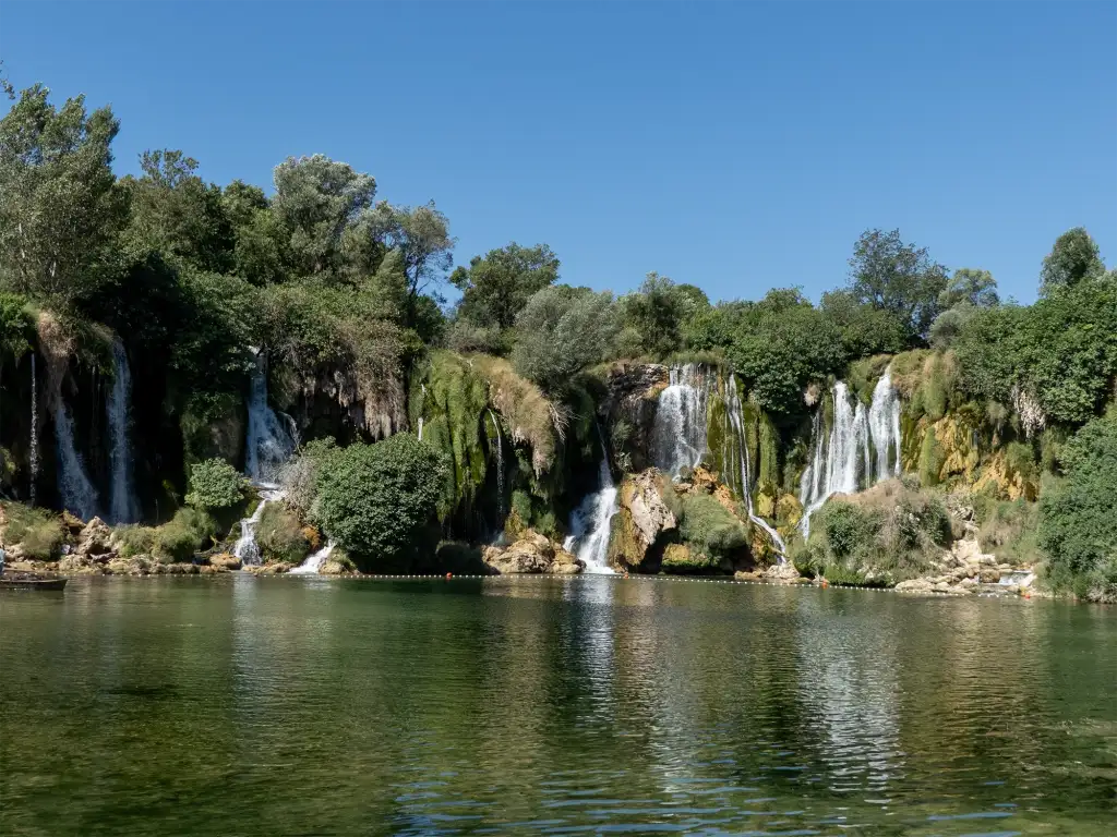 Chutes de Kravice en Bosnie